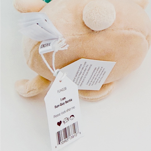 NWT Retired Jellycat Fun-Guy Bertie - Picture 14 of 15